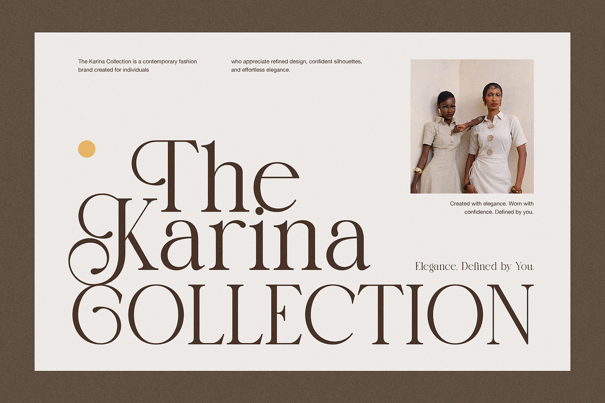 Amor Hadena Elegant Serif Font, a Serif Font by Graphicxell (Photo 4 of 8)