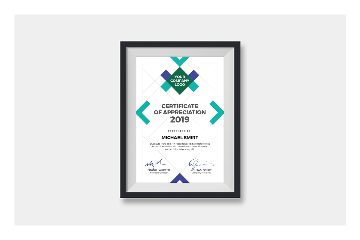 Multipurpose Certificates, a Stationery Template by silukEight (Photo 4 of 6)