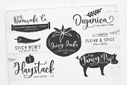 Bushel & Peck Fonts & Logos, a Script Font by Callie Rian & Co. (Thumbnail 13 of 18)