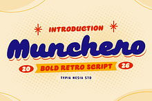 Munchero - Bold Retro Bodega Script