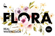 Flora | Watercolor Flower Collection, an Illustration by Karma (Thumbnail 2 of 26)