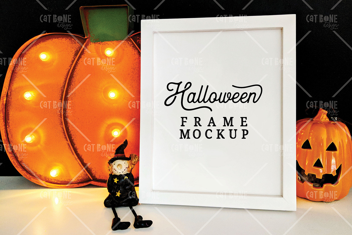 Autumn Frame Mockup Bundle 2, a Product Mockup by CatBoneDesign (Photo 20 of 24)