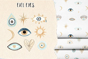 Watercolor evil eye - Nazar, a Decorative Illustration by Slastick (Thumbnail 1 of 5)