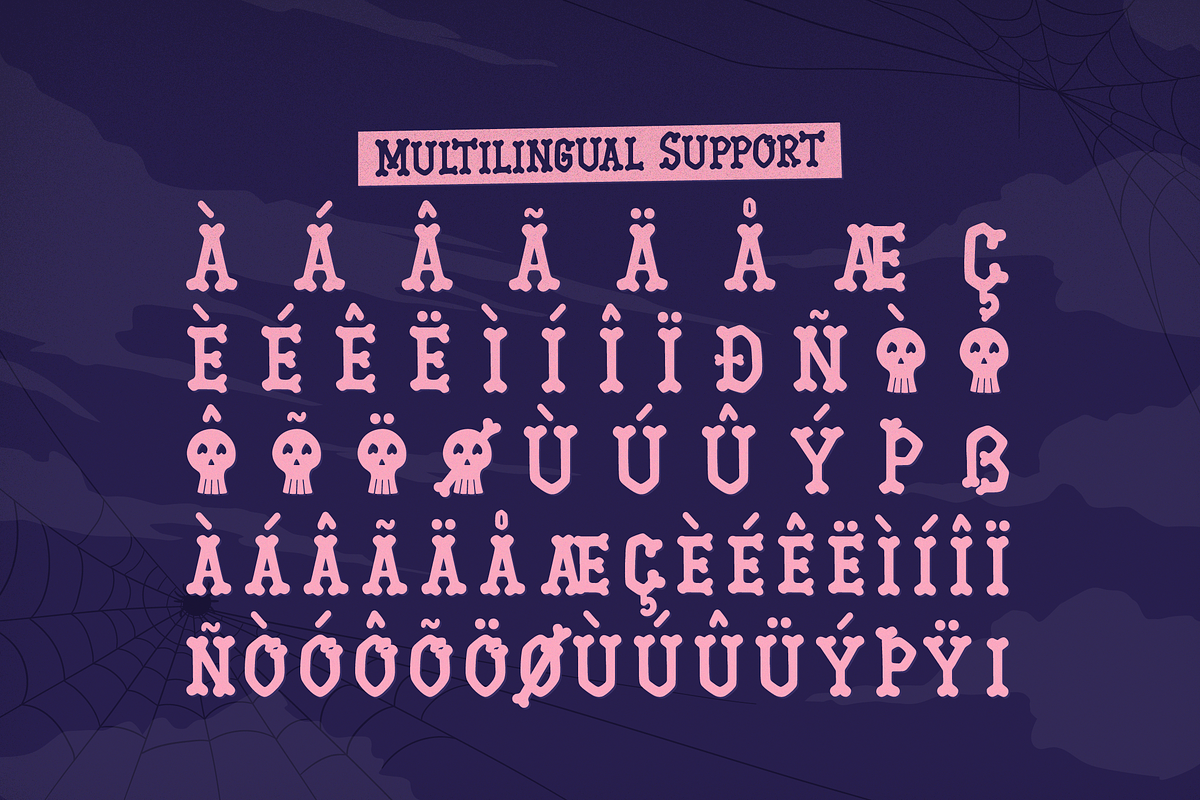 Obscure Path | Horror Font, a Handwritten Font by Denustudios (Photo 11 of 12)