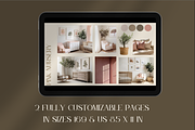 Pink Nursery Mood board Template, a Templates & Theme by TespinDesign (Thumbnail 2 of 4)