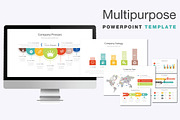 Multipurpose PowerPoint Template, a Presentation Template by Graphicslide (Thumbnail 5 of 5)