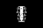 Letter I Lily of the Valley Logo, a Branding & Logo Template by Buqancreative (Thumbnail 2 of 4)