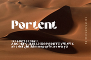 Portent Serif Font, a Serif Font by Typegoals Studio (Thumbnail 7 of 8)