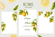 Lemons hand drawn clip art, a Food Illustration by Navenzeles (Thumbnail 8 of 8)