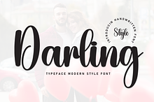 Darling | Script Font