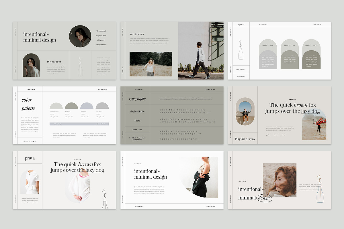 Luminosity - Powerpoint Template, a Presentation Template by kylyman