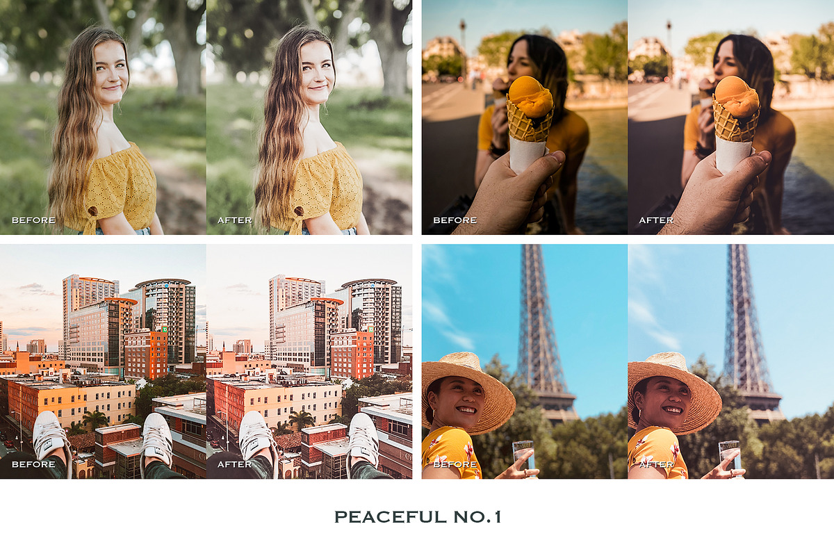 Peaceful Lightroom Presets Mobile, a Preset Add-On by VEER (Photo 3 of 14)