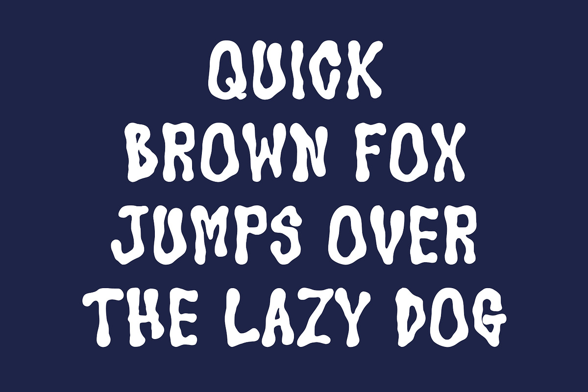 Acidzz Liquid Display Cute Font, a Handwritten Font by Maulana Creative (Photo 3 of 7)