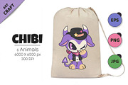 Chibi animals 12. Tshirt, PNG., an Animal Illustration by KENO Mascots (Thumbnail 5 of 6)