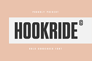 Hookride - Condensed Display Font, a Sans Serif Font by Sronstudio (Thumbnail 1 of 12)