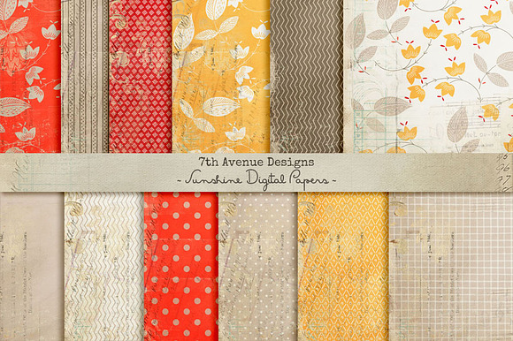 Sunshine Digital Papers