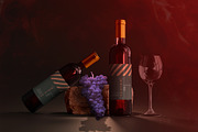 Red Wine Mockup Set, a Product Mockup by PSD Market (Thumbnail 7 of 17)