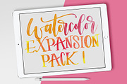 iPad Watercolor Kit, a Brush Add-On by Hewitt Avenue (Thumbnail 3 of 13)