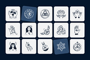 Animated Zodiac Drawing Art Set, an Outline Icon by Vectors Market (Thumbnail 3 of 5)