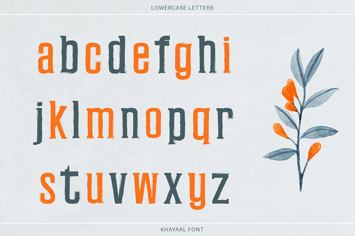 Khayaal Display Font, a Sans Serif Font by Creativetacos (Photo 4 of 13)