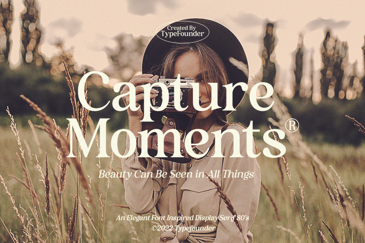 Adorable Memories - Nostalgic Serif, a Serif Font by TypeFounder (Photo 4 of 10)