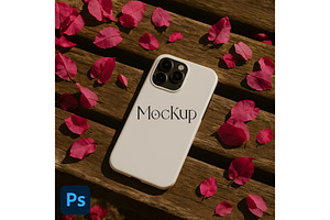 iPhone Tough Phone Case Mockup
