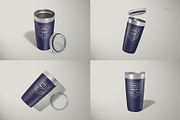 20oz Stainless Steel Tumbler Mockup, a Cups & Container Mockup by creatsy5 (Thumbnail 6 of 17)
