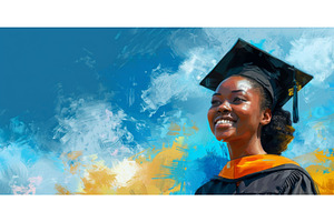 Radiant African-American Female, an Illustration by tilialucida