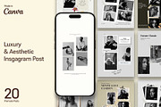 Aesthetic Instagram Kit – Canva, a Social Media Template by Templeste (Thumbnail 1 of 5)