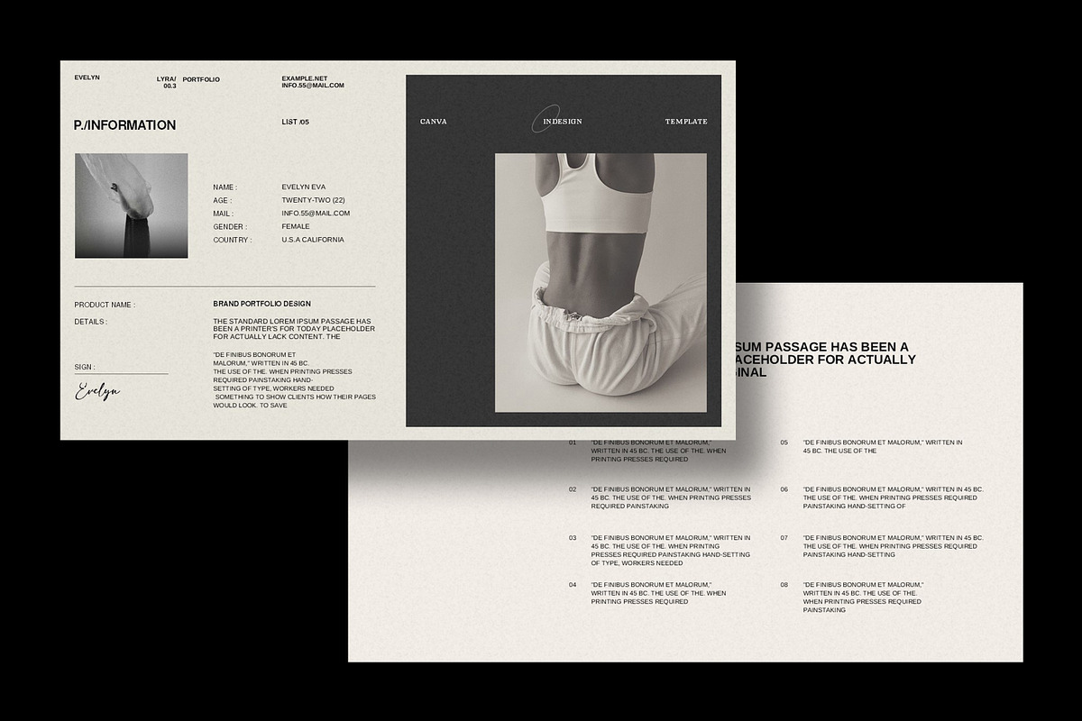 Brand Portfolio Template, a Presentation Template by slidestock55 (Photo 14 of 14)