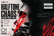 HALFTONE CHAOS - Grunge Texture Pack, a Texture Graphic by BeNone Designs (Thumbnail 1 of 8)