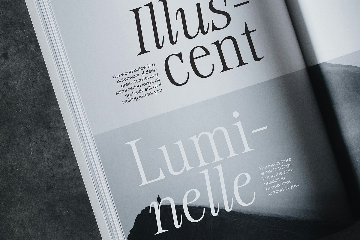 Chantress Vittorea, a Serif Font by Dora Typefoundry (Photo 5 of 12)