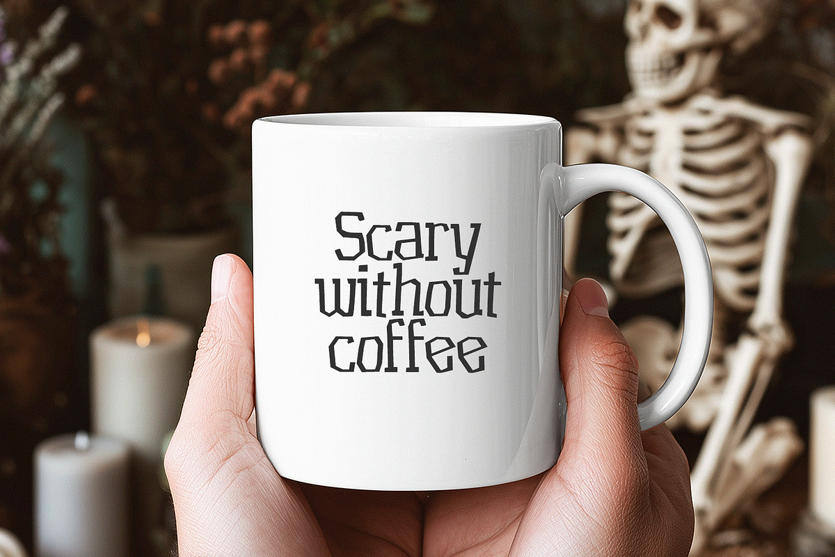 Abomination Halloween Font, a Serif Font by Beck McCormick (Photo 2 of 10)