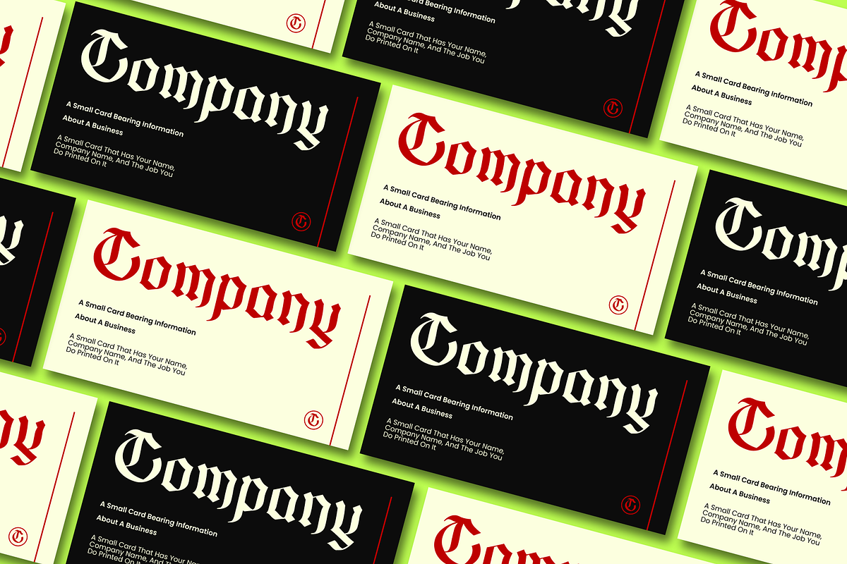 Gofarda Gothic Blackletter, a Blackletter Font by Fitrah Type (Photo 15 of 15)