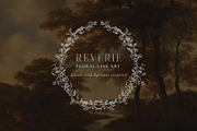 Blue Victorian Vintage Fine Line Art, a Decorative Illustration by Grace Noboa Illustrations (Thumbnail 14 of 14)