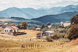Asturias valley, mountain panorama, an Architecture Photo by SkyNext