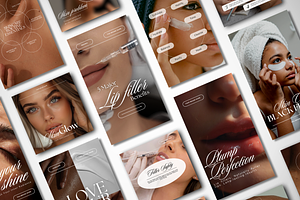 150 Medspa Social Media Templates