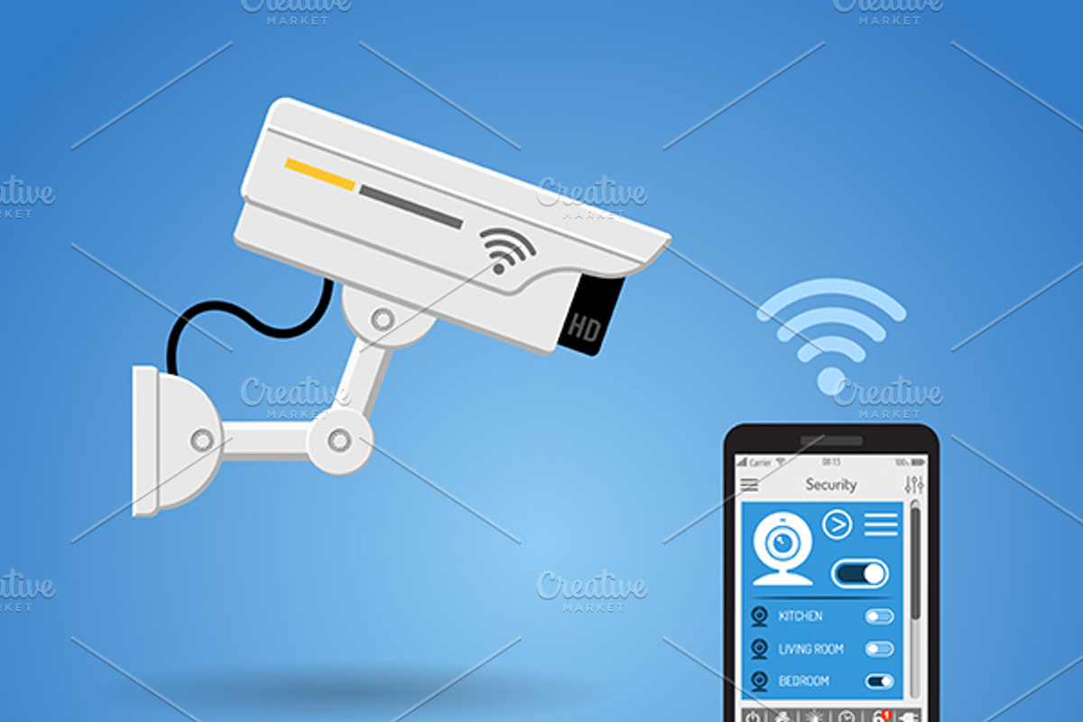 Smart House and internet of things, a Technology Illustration by TAlex (Photo 3 of 6)
