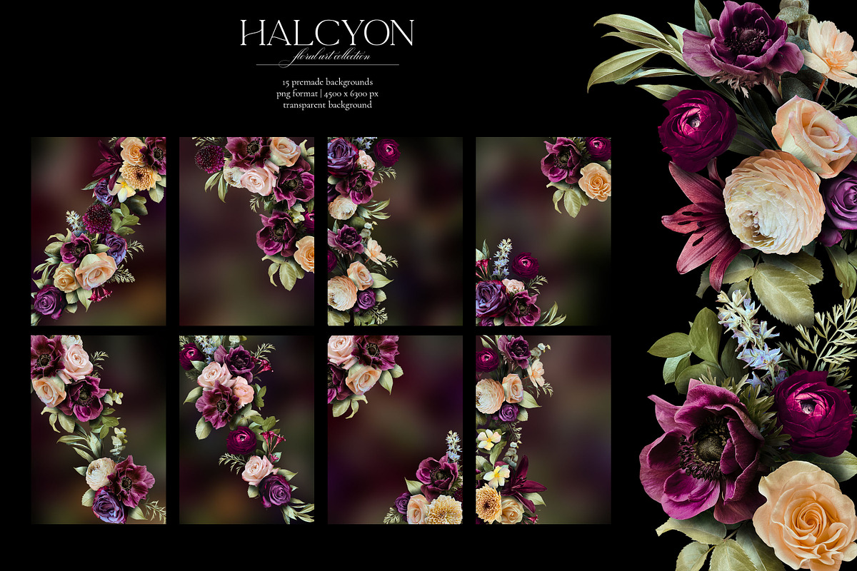 Halcyon Floral Art Collection, an Object Graphic by Eclectic Anthology (Photo 5 of 17)