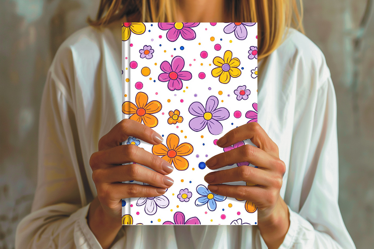 Watercolor Floral Patterns Bundle, a Pattern Graphic by Libby Wishes