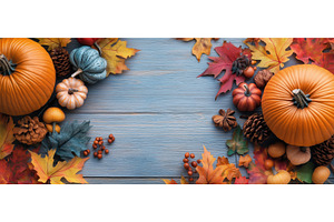 Thanksgiving Day Design Background, a Food & Drink Photo by BazziBa♥