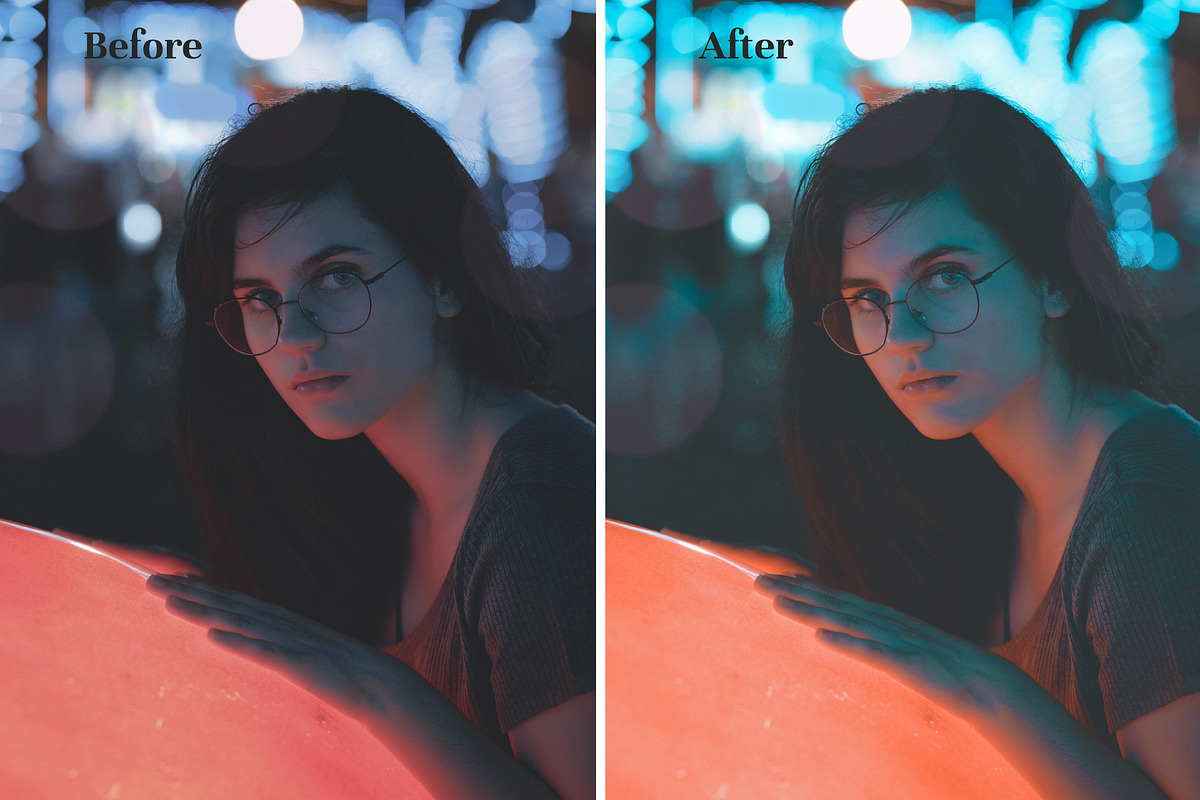 Neon Lights - Lightroom Presets preview 6
