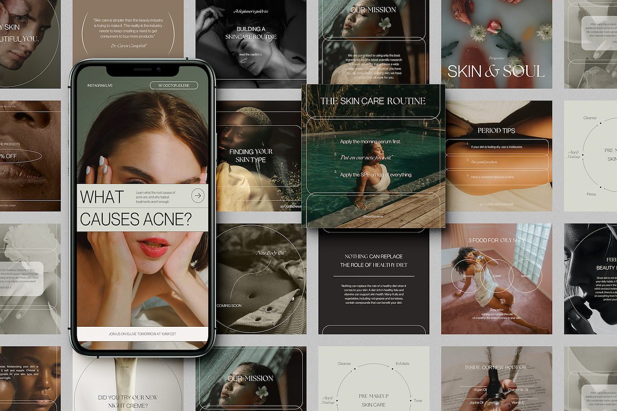 Luxury Social Media Templates, a Social Media Template by Brand & Bloom (Photo 8 of 9)