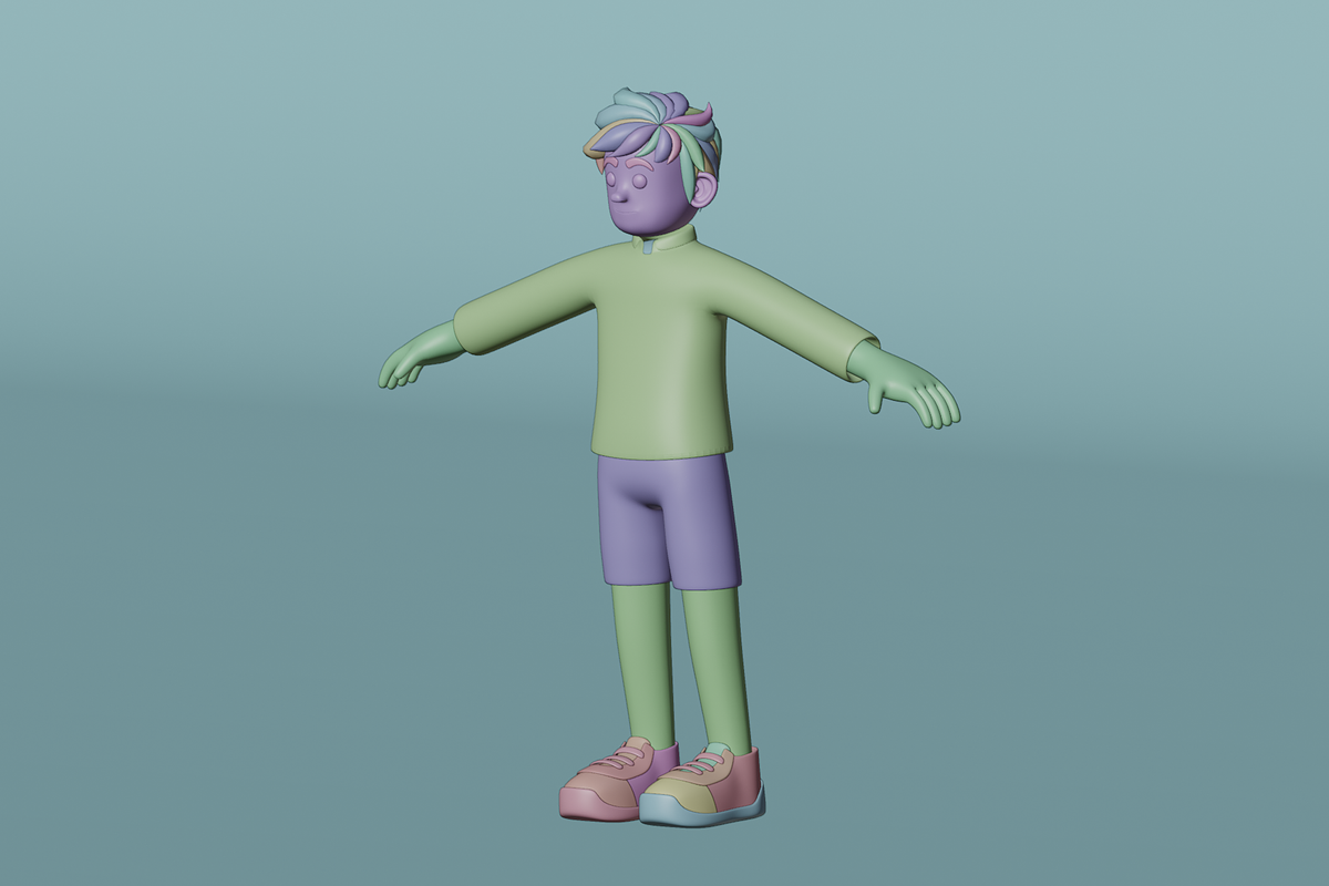 Family 3D Character Pack, a Characters & Person 3D Model by Dudukbersama (Photo 4 of 5)