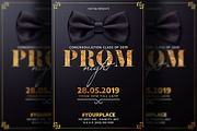 Prom Party Flyer, a Flyer Template by Hotpin (Thumbnail 3 of 4)