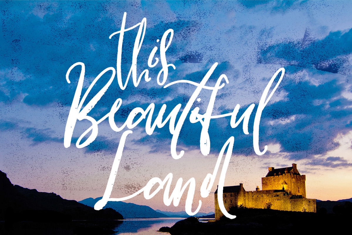Cottage Gardens Script Font Duo preview 8