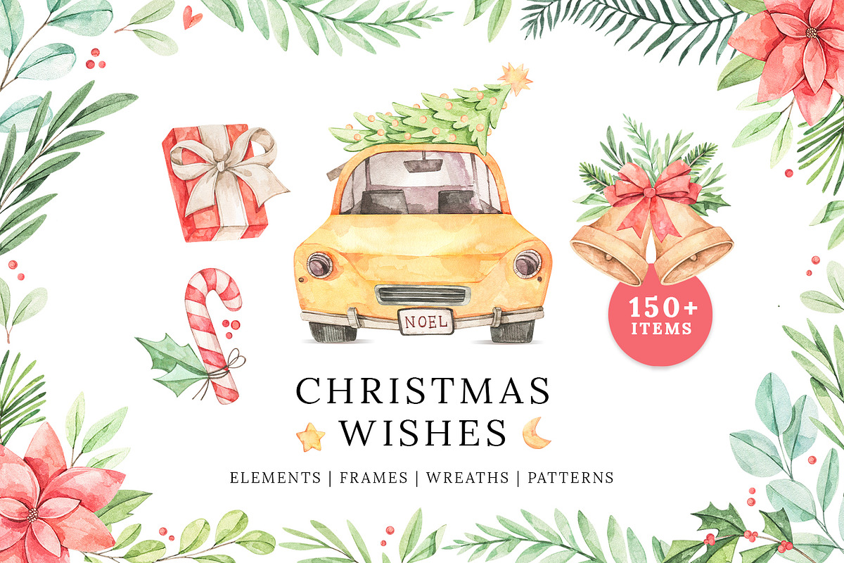 SALE | Watercolor Christmas | Winter, an Illustration by Kate Macate (Photo 1 of 14)