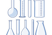 Scientific laboratory glassware set, an Object Graphic by pikepicture (Thumbnail 2 of 3)