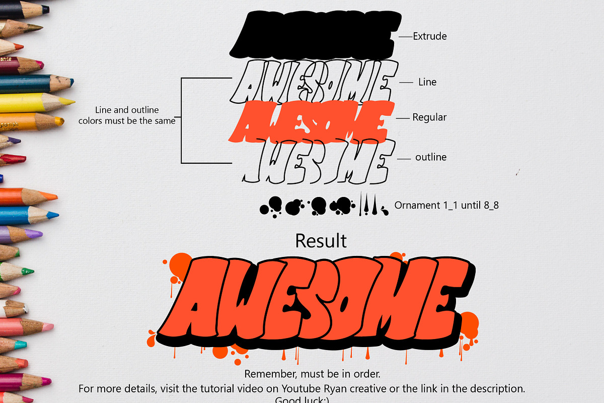 Rustel pocket -  A Graffiti font, a Handwritten Font by NuType (Photo 6 of 9)