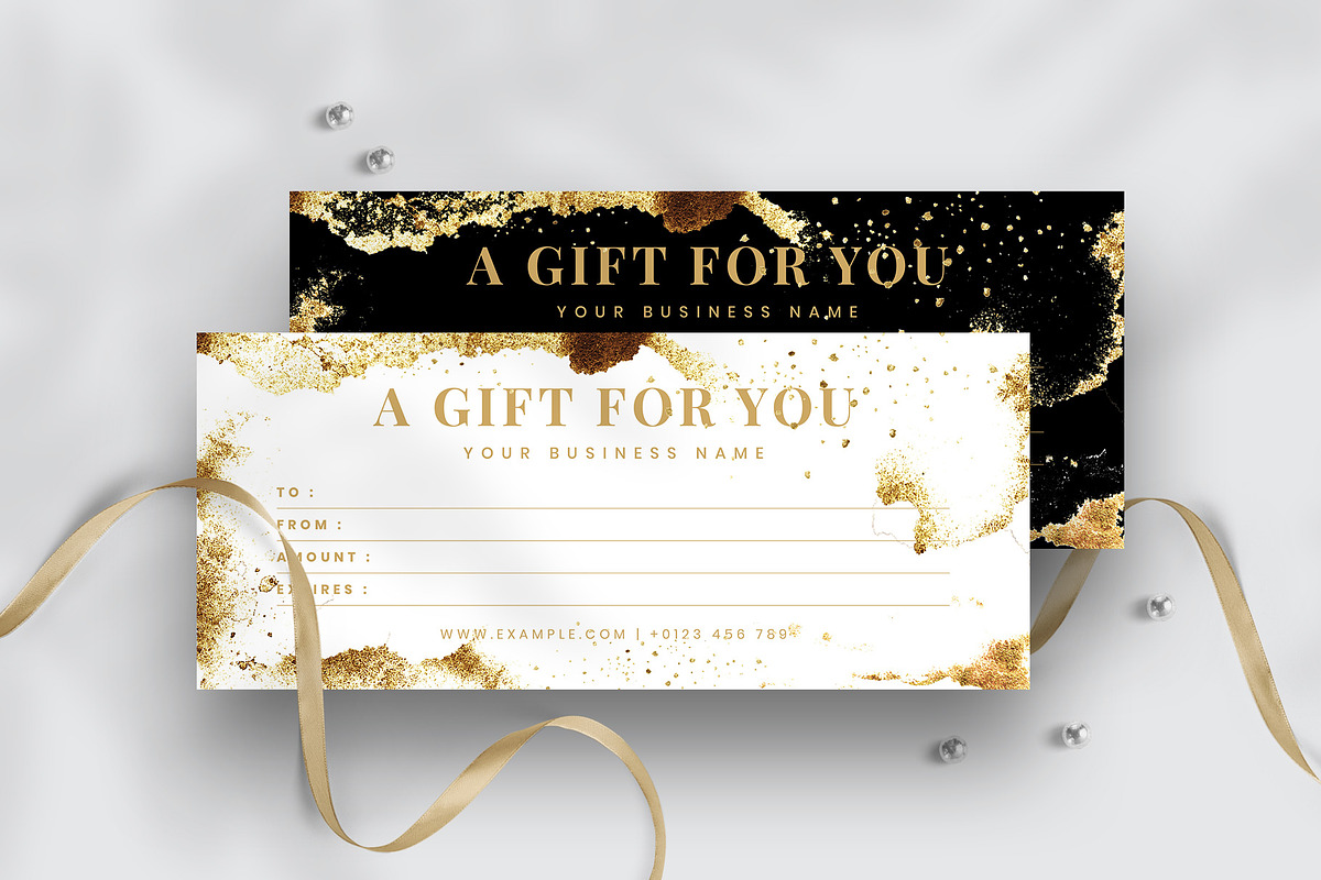 Gift Voucher Template, a Card Template by Amit Debnath (Photo 1 of 6)